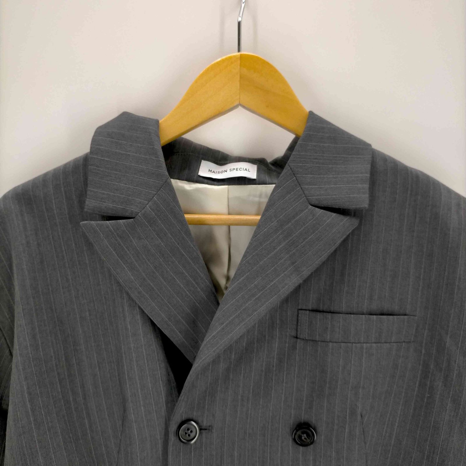 メゾンスペシャル MAISON SPECIAL 22AW ジャケットオールインワン