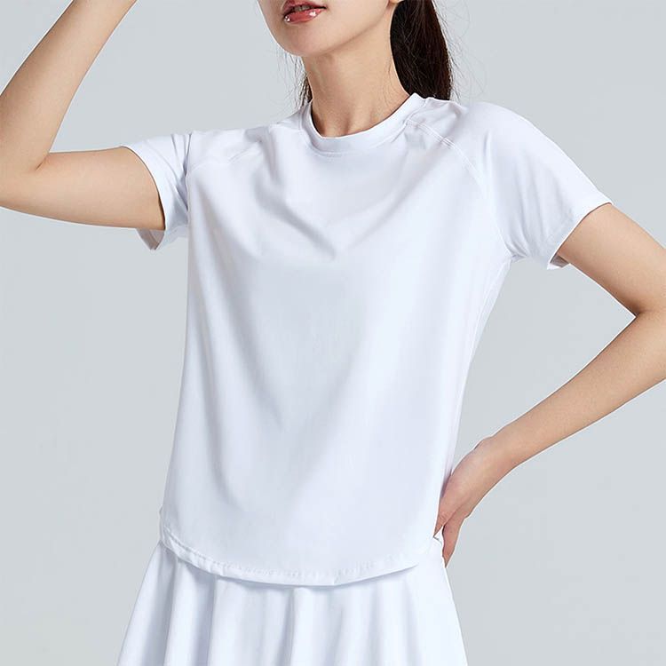 2点セット テニスウェア レディース 半袖Tシャツ+スカート