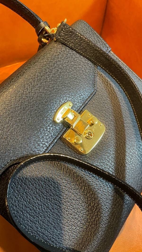 GUCCI グッチ レディロック ブラック 2way ハンドバッグ