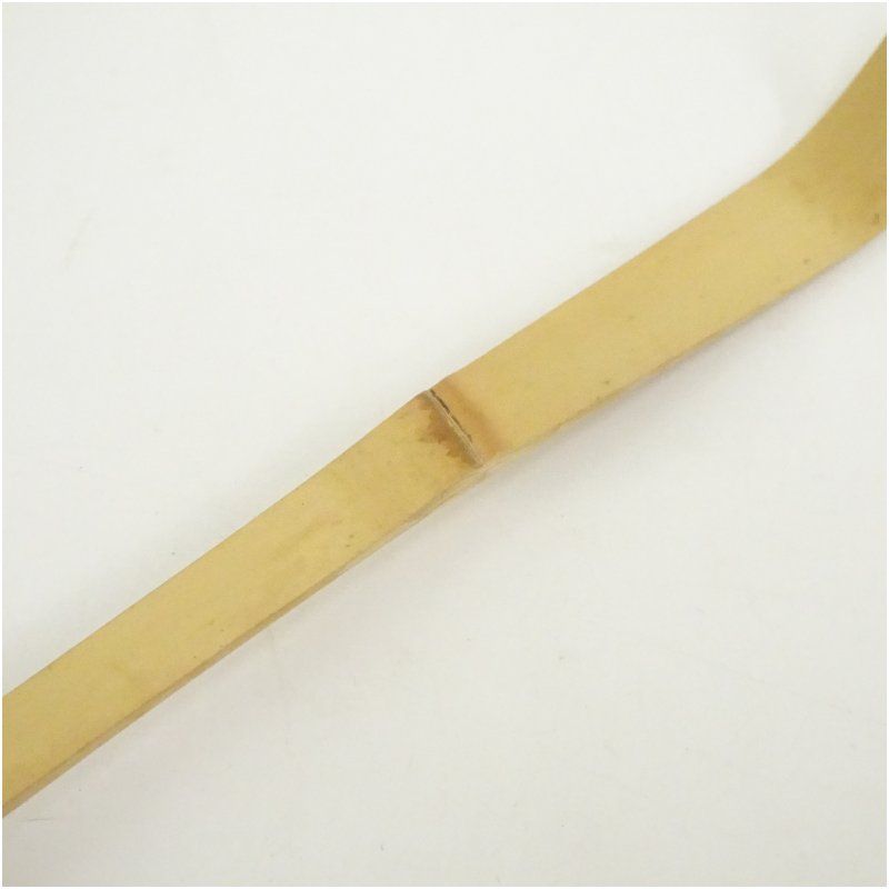 五ツ節竹茶杓（銘：布袋）（大徳寺 藤井誡堂書付）（共箱） 茶道