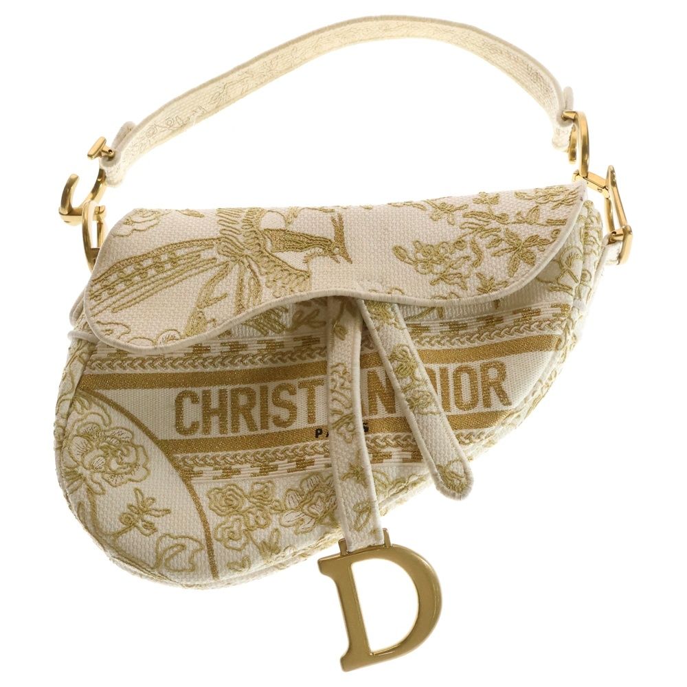 Dior ロゴキャンバスショルダーバッグ Christian Dior (クリスチャンディオール) ロゴ キャンバス