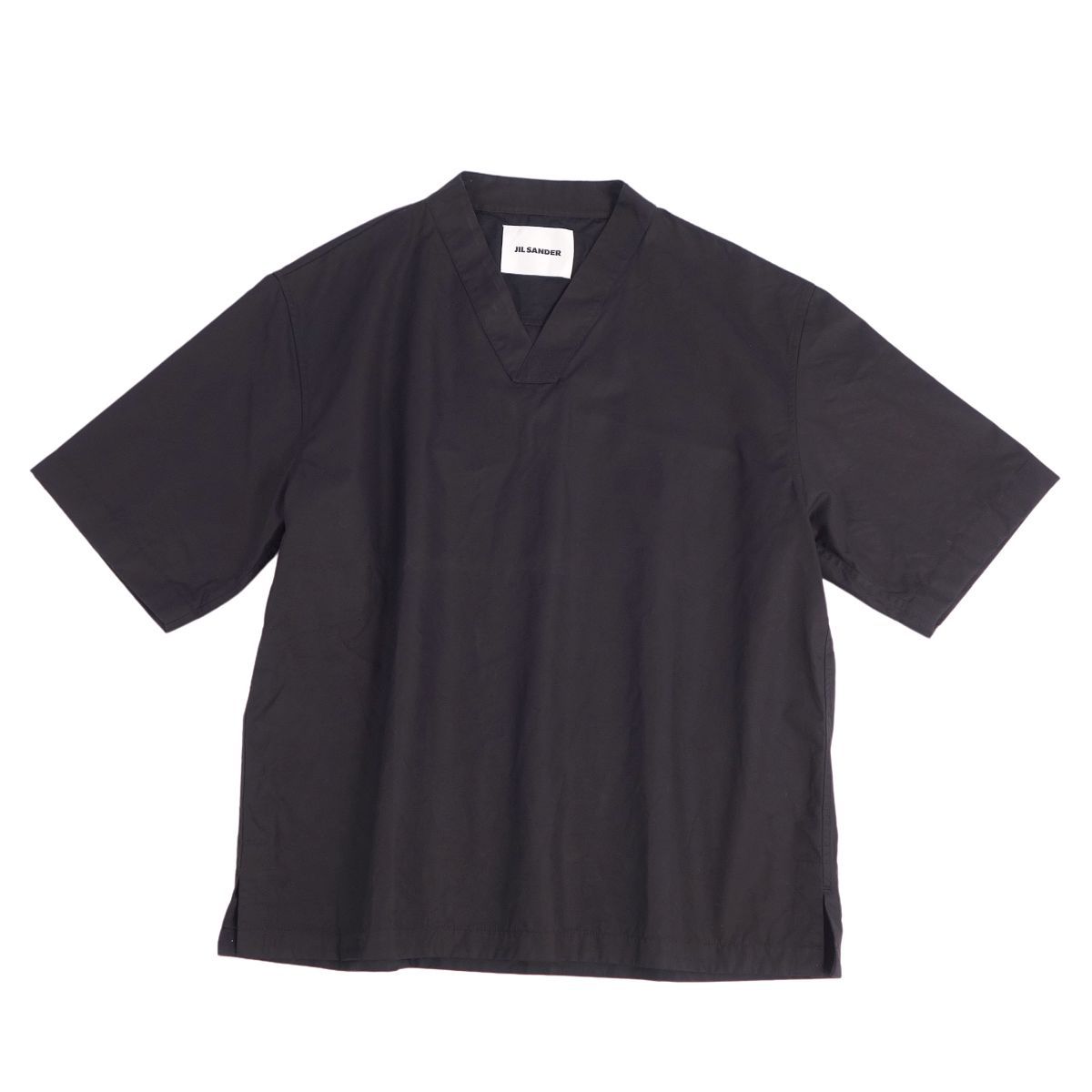 JIL SANDER - 【美品】  JIL SANDER / ジルサンダー | ステッチワーク 半袖 プルオーバーブラウス | 34 | パープル | レディース 美品】 JIL SANDER / ジルサンダー | ステッチワーク 半袖 プル