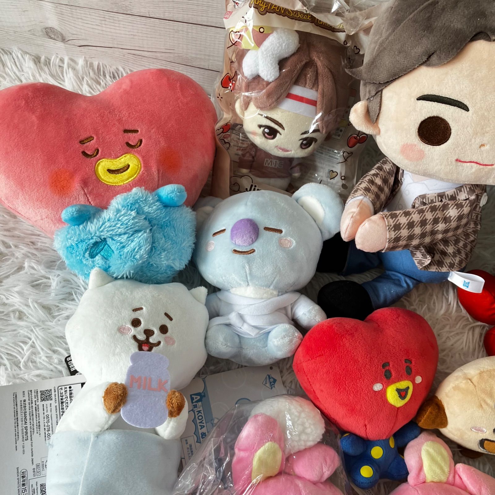 BTS BT21 ぬいぐるみ マスコット まとめ売り 19点セット 新品未
