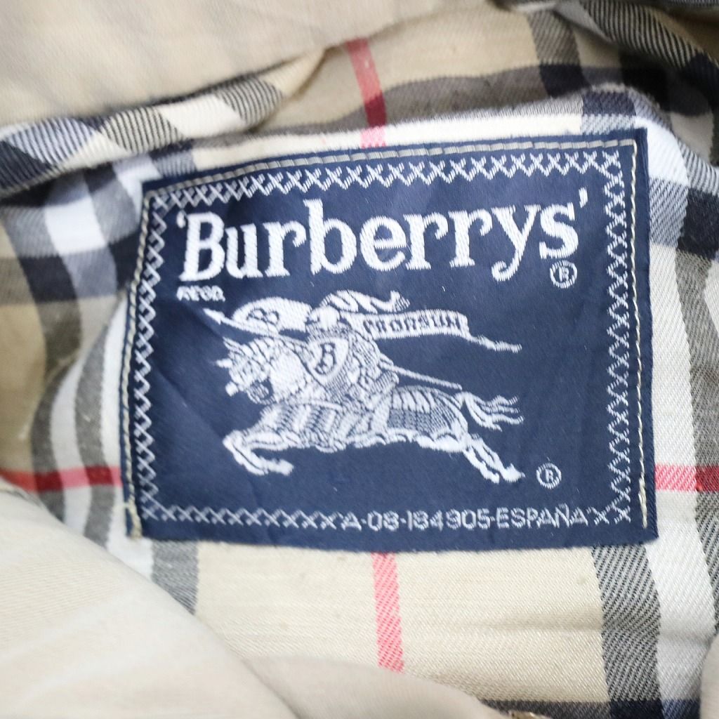 80年代 イングランド製 Burberrys バーバリーズ スイングトップ ユーロ