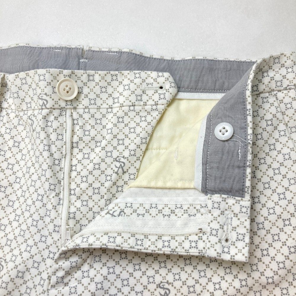 新品 セントアンドリュース 総柄 ハイストレッチ パンツ 定価20900円 M サイズ：M ST ANDREWS セントアンドリュース ストレッチパンツ
