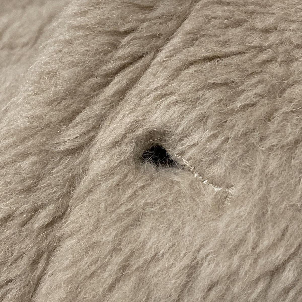 マックスマーラ コート サイズXS レディース テディベア 101615036 ピンクベージュ 長袖 アルパカ ウール シルク 冬 ウール アルパカ WWW_USTAUSTRALIA_COM_AU