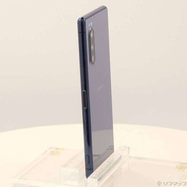 中古品〕 Xperia 5 64GB ブルー SOV41 auロック解除SIMフリー