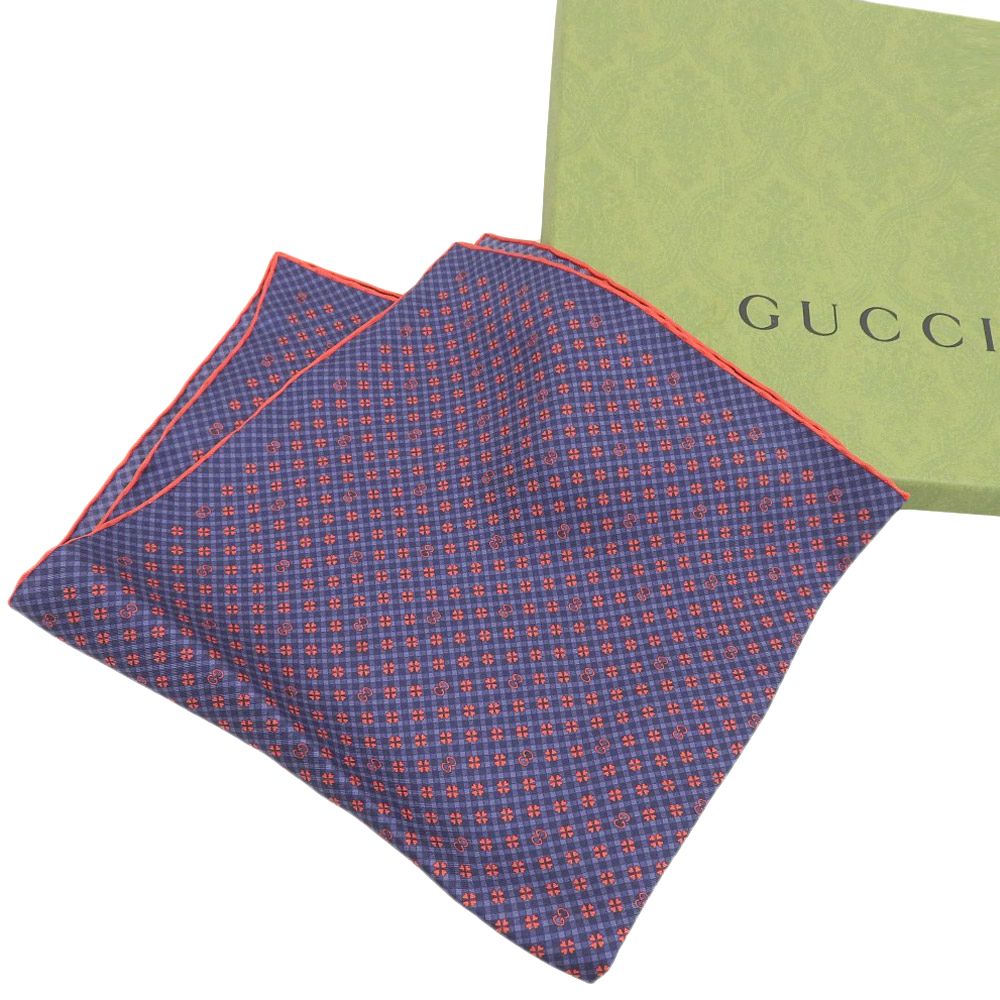極美品 ★GUCCI★ ハンカチ メンズ Gモチーフ 綿100％ ブラウン 極美品 ☆GUCCI☆ ハンカチ メンズ Gモチーフ 綿100％ ブラウン
