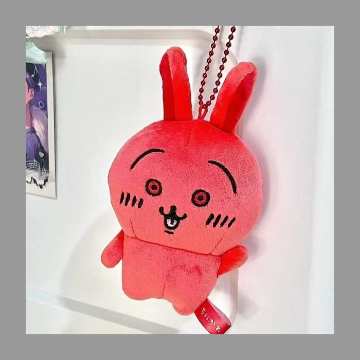 ちいかわ　あかいうさぎマスコット　新品未開封　タグ付き 新品未開封❗️ちいかわ 赤いうさぎ あかいうさぎ マスコット