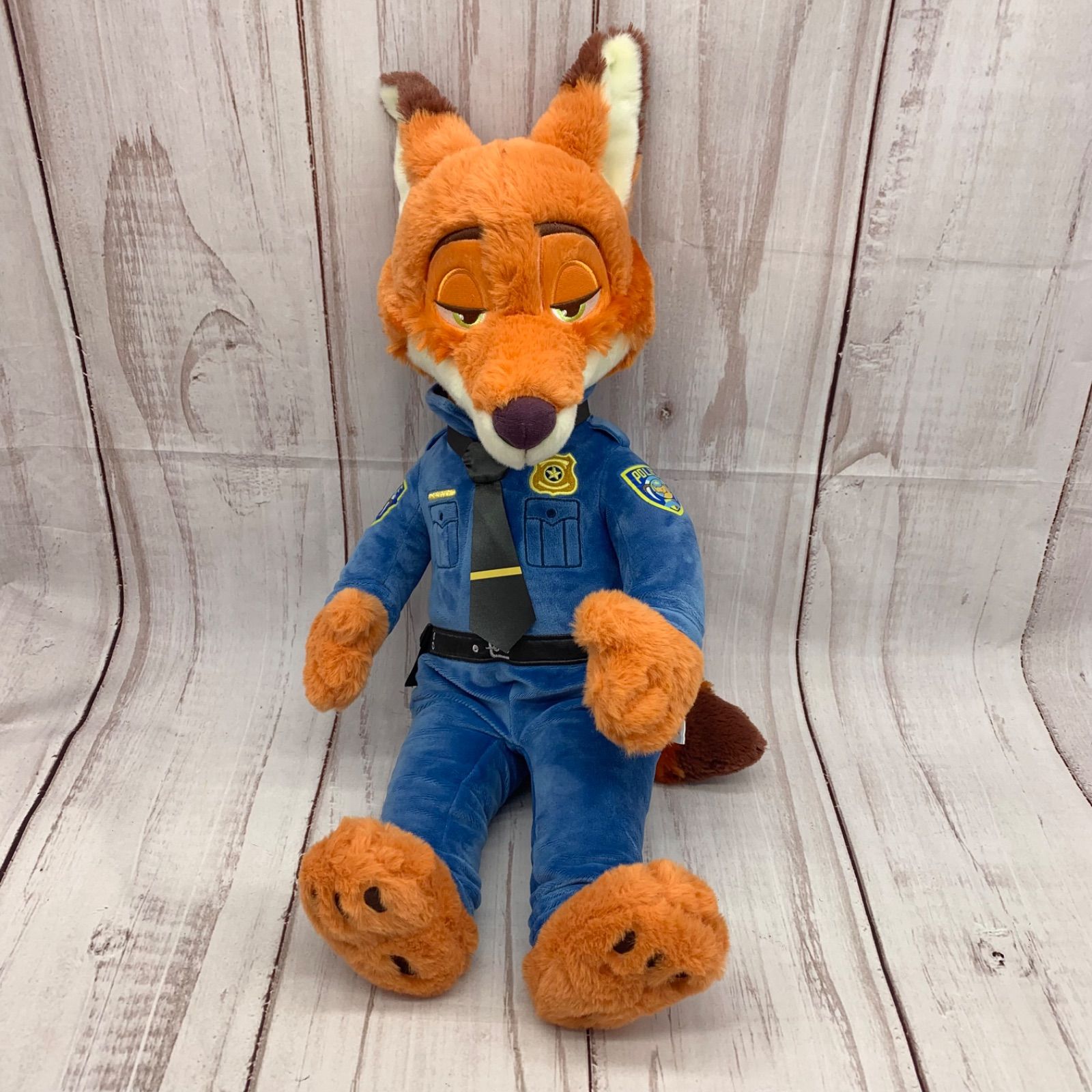 【新品】ズートピア　ニック　ウトウト　ぬいぐるみ　ディズニーストア　うとうと ディズニーストア公式 on X: 