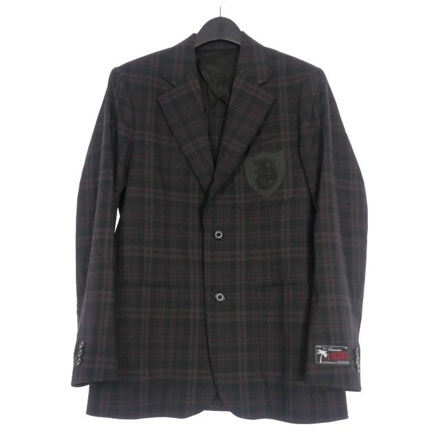 ダイリク DAIRIKU 23SS School Check Tailored Jacket テーラード 