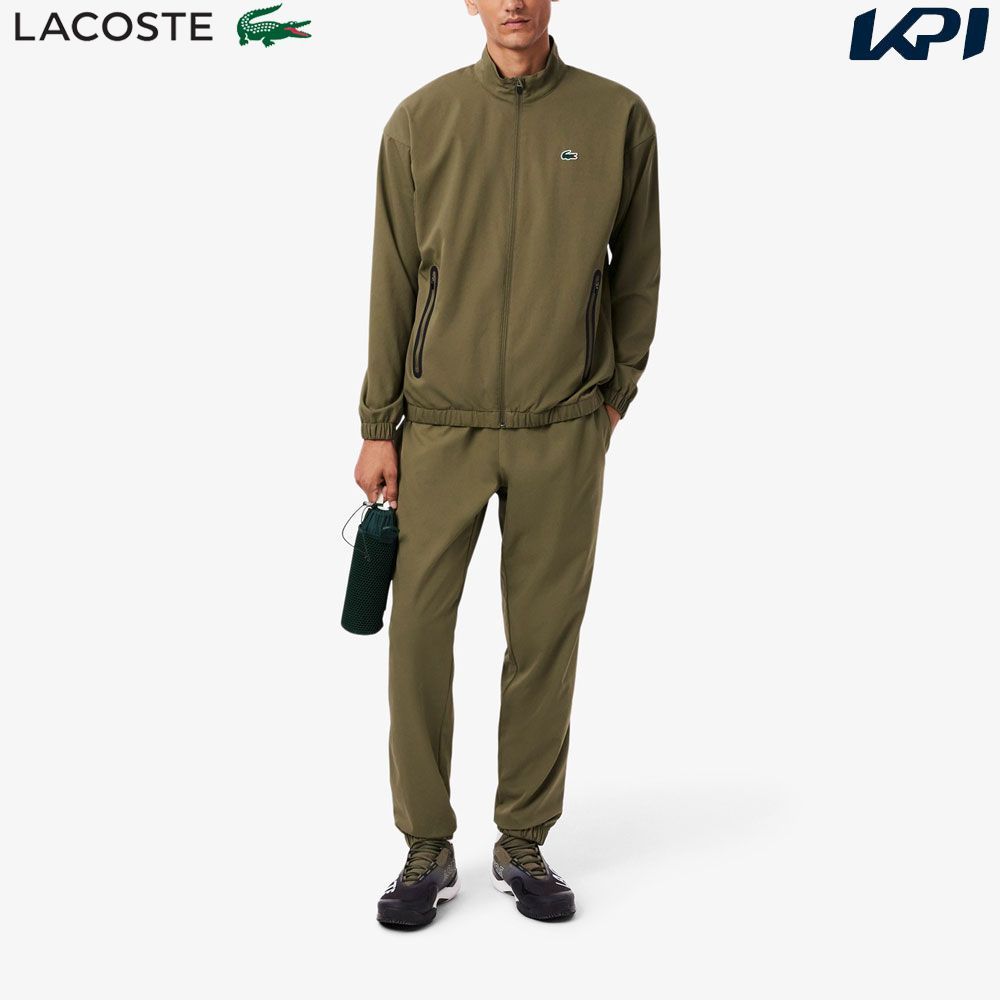 ラコステ LACOSTE テニスウェア メンズ ミニマルテニストラックスーツ WH4763-99-E9F 2025FW タオルキャンペーン対象