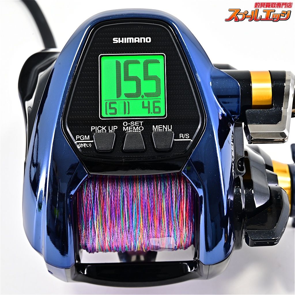 シマノ 19フォースマスター リミテッド 3000 使用距離45.9km 使用65.5時間 SHIMANO FORCEMASTER LIMITED LTD m41307