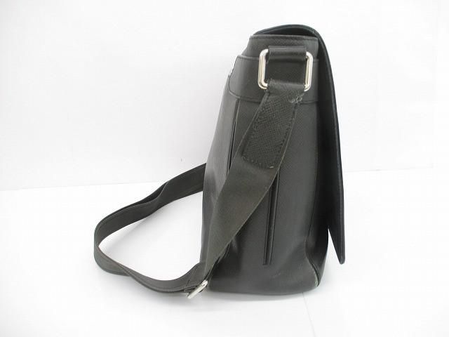 ルイヴィトン タイガ ロマンMM ショルダーバッグ グレー