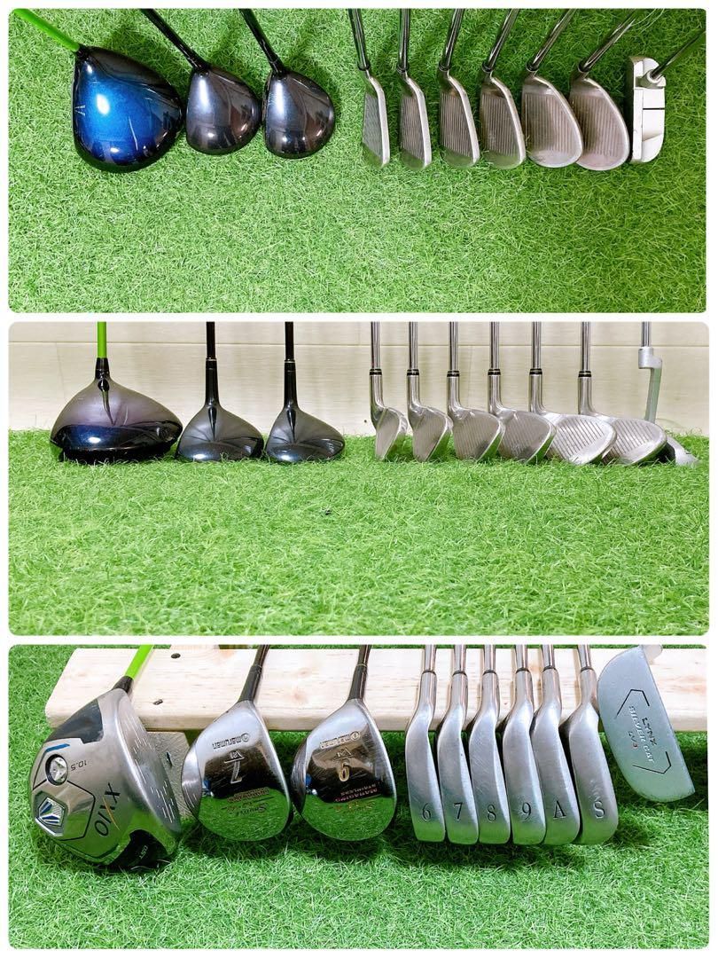 H6レフティー　ゼクシオ　初心者オススメ　ゴルフ　クラブセット　メンズ　左利き用 H6レフティー ゼクシオ 初心者オススメ ゴルフ クラブセット