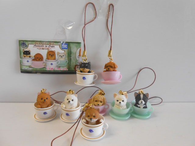 ♯Koi21DZ　カップインアニマルズ　こいぬのじかん　全8種 カップインアニマルズ ～こいぬのじかん～｜商品情報｜タカラ