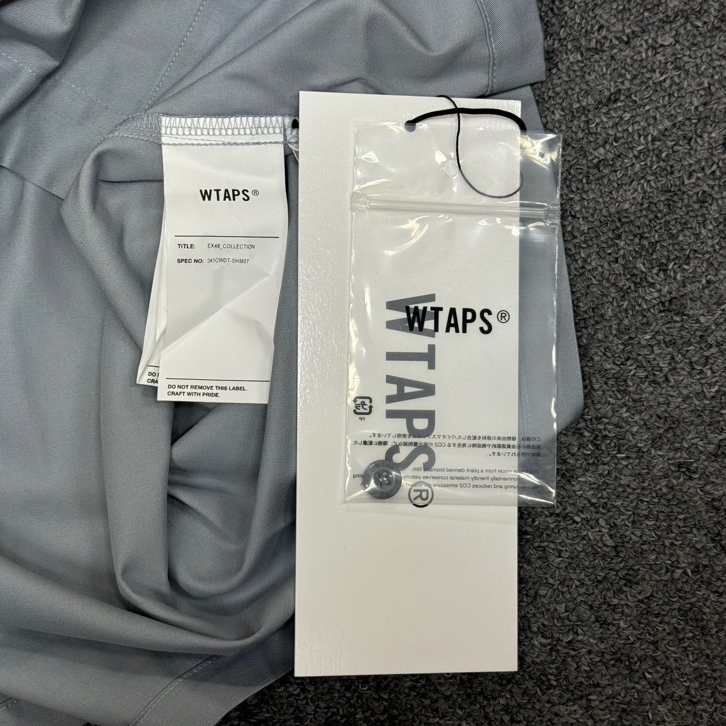 定価24200円 新品 WTAPS 24SS REPO / SS / CTPL. TWILL. PRTC 定価24200円 新品 WTAPS 24SS REPO / SS / CTPL. TWILL. PRTC
