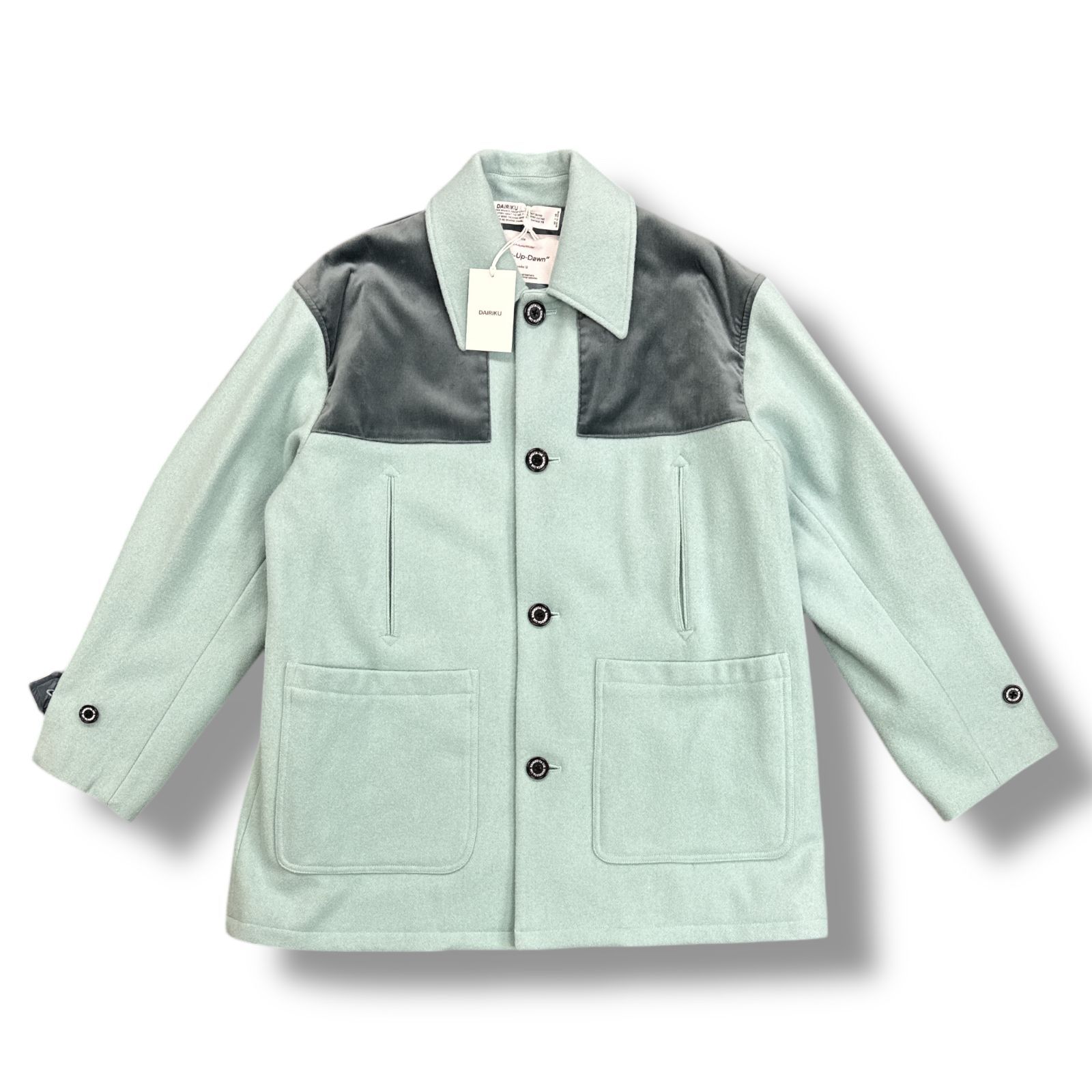 ジャケット・アウター DAIRIKU VelvetMelton Doney Jacket SALE】DAIRIKU(ダイリク) Velvet＆Melton Oversized Donkey
