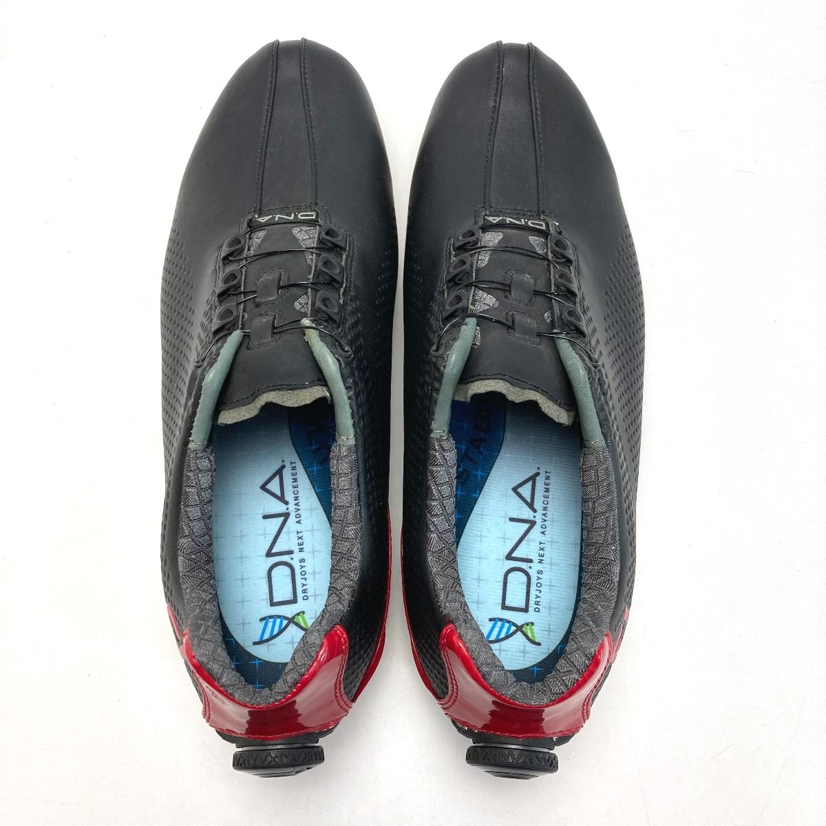 ☆☆FootJoy フットジョイ ゴルフシューズ D.N.A. Boa 53395J ブラック×レッド SIZE 26cm W26 メンズ FootJoy フットジョイ ゴルフシューズ D.N.A. Boa 53395J