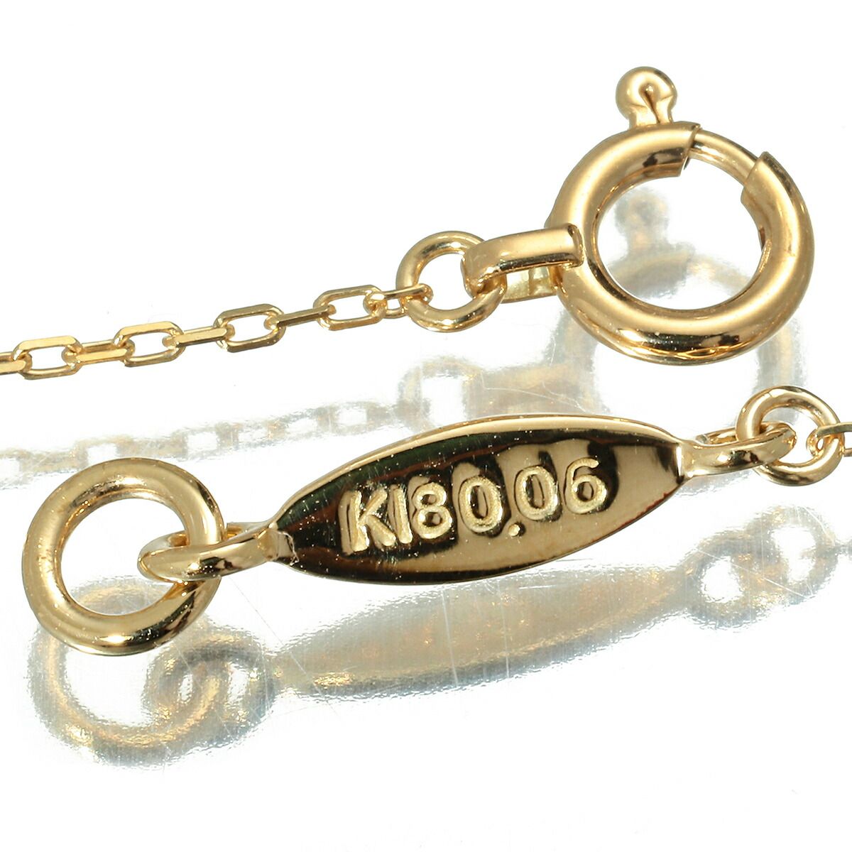 ahkah アーカー バタフライパヴェ ネックレス 18K バタフライパヴェ