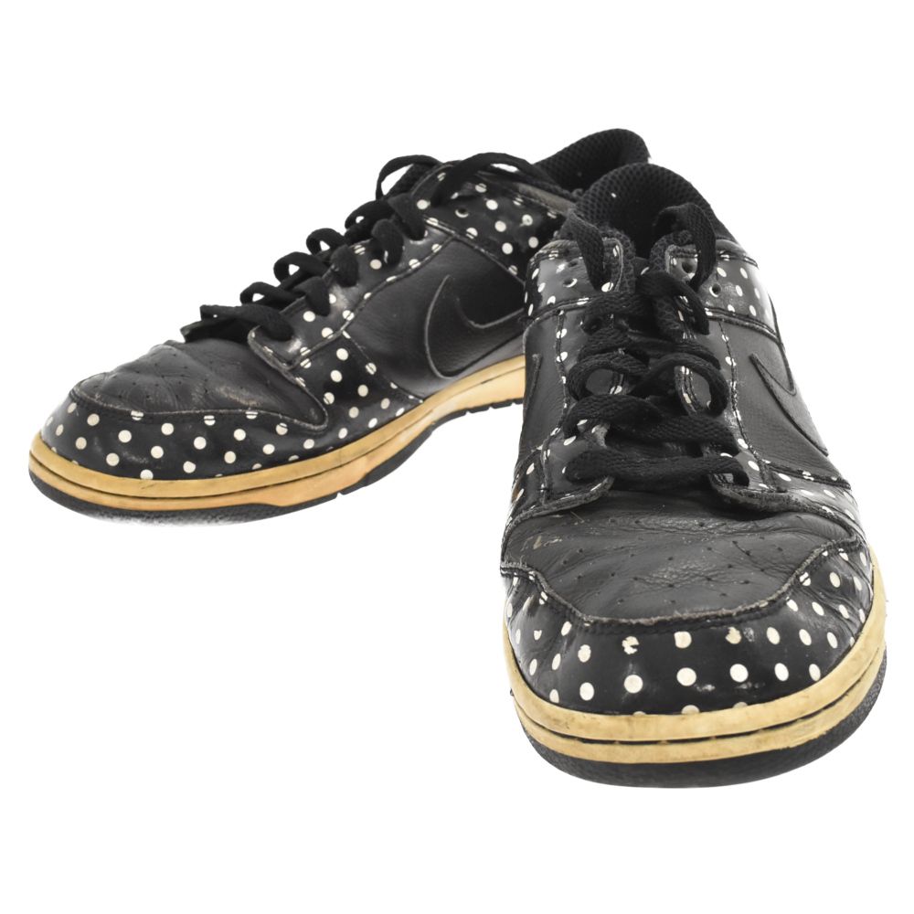 NIKE (ナイキ) ×FRAGMENT DUNK LOW PRB POLKA DOT PACK BLACK 314886 