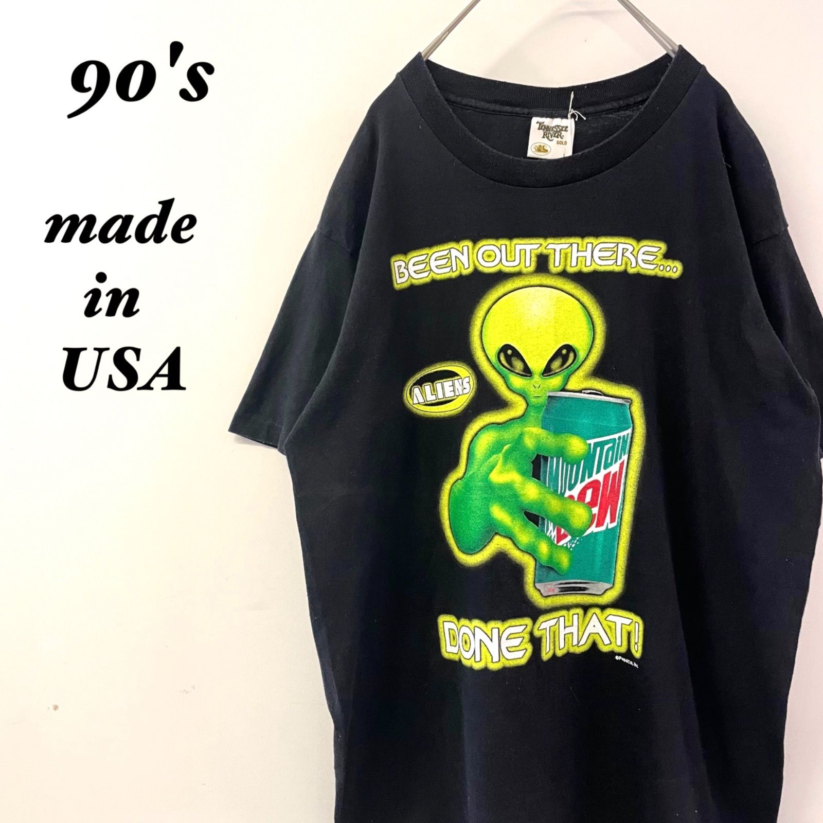マウンテンデュー　エイリアンTシャツ　（90s）