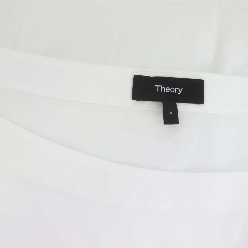 セオリー Theory 24SS Cotton Shirting Boat NK VOL SH ブラウス