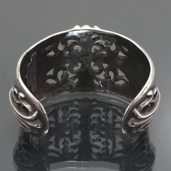 銀座店 美品 クロムハーツ ワイドカフ バングル 86841 - メルカリ