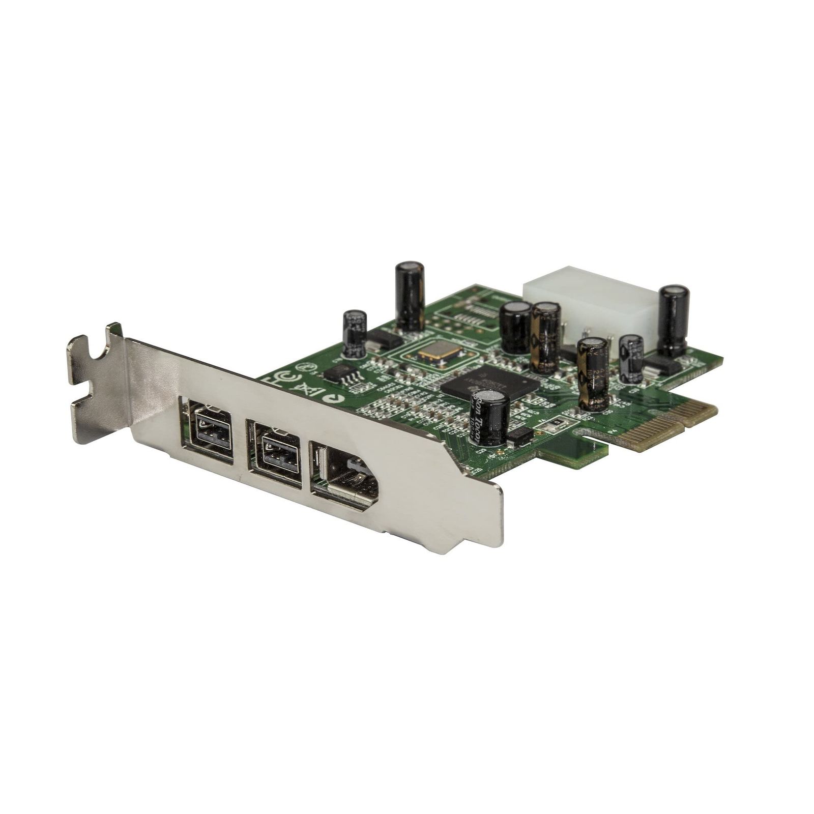 StarTech.com ロープロファイル対応FireWire 400|800 3ポート増設PCIeカード PEX1394B3LP