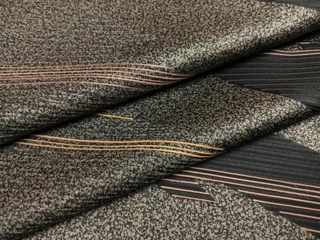 平和屋着物○上質な小紋 斜縞 正絹 逸品 未使用 AAAW1852ph - メルカリ