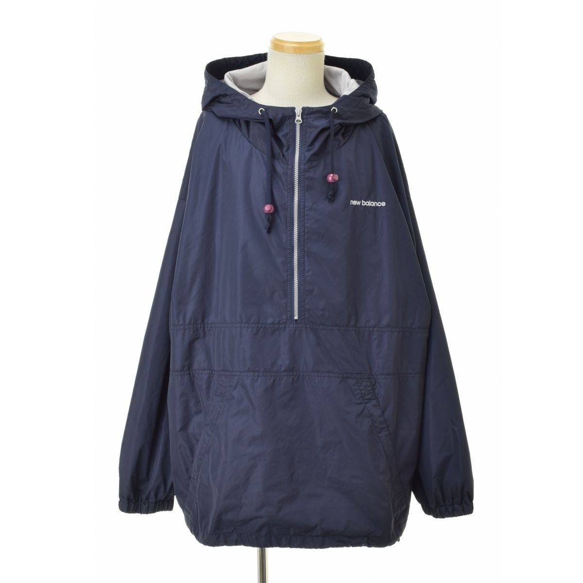 AURALEE TDS Nylon Half Zip Jacket AURALEE×TDS NB Nylon Chambray Jacket