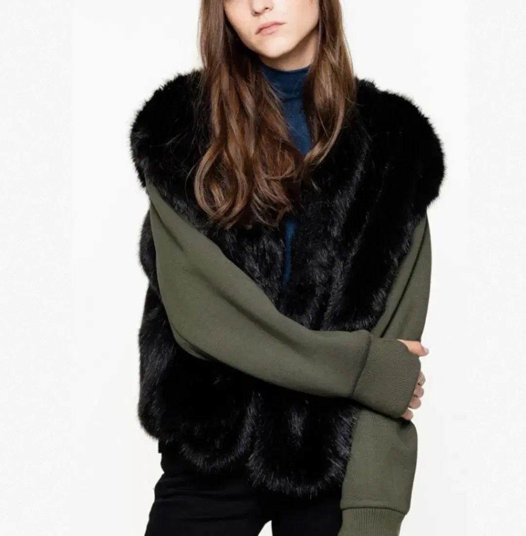 ザディグエヴォルテール ファージャケット　M ZADIG&VOLTAIRE(ザディグ・エ・ヴォルテール) ファー ミックス