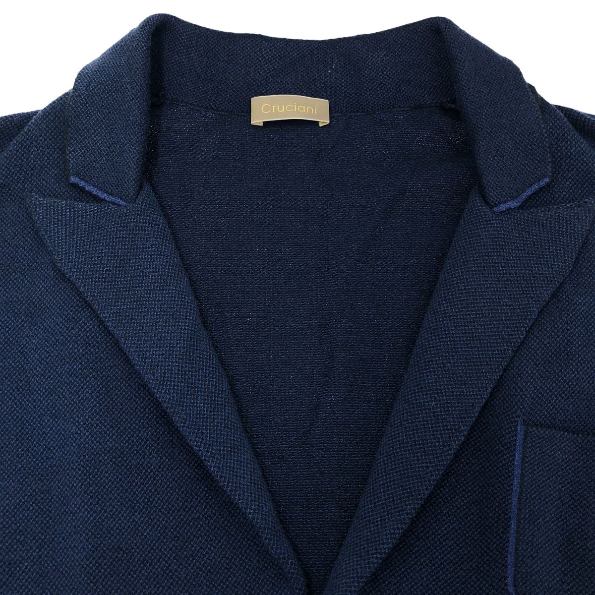 cruciani クルチアーニ ストレッチコットンニット2Bジャケット