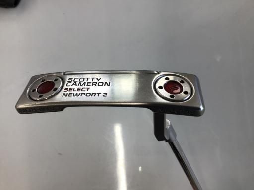 タイトリスト SCOTTY CAMERON select NEWPORT 2 2016 34インチ パター PT スチール フレックスその他 メンズ 男性用 右利き 右用 Cランク ゴルフクラブ