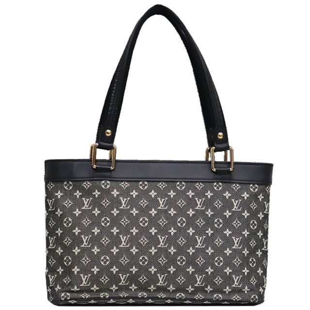 ルイヴィトン LOUIS VUITTON ルシーユPM キャンバス レザー グレー 