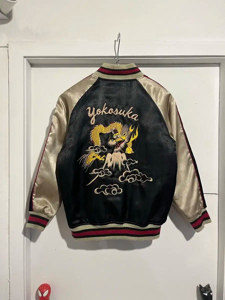 虎刺繍 スカジャン Japan ビンテージ 90s vintage スカジャン 鷹 虎