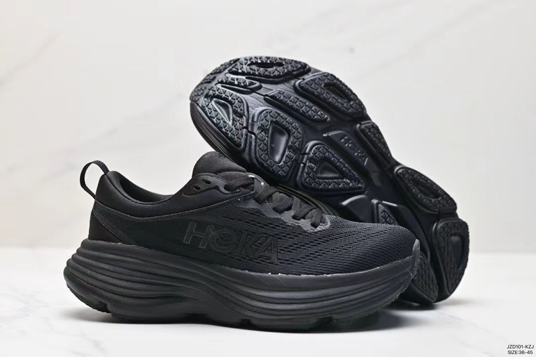 Hoka One One Bondi 8 Triple ホカオネオネ ボンダイ８ Black 26.5cm