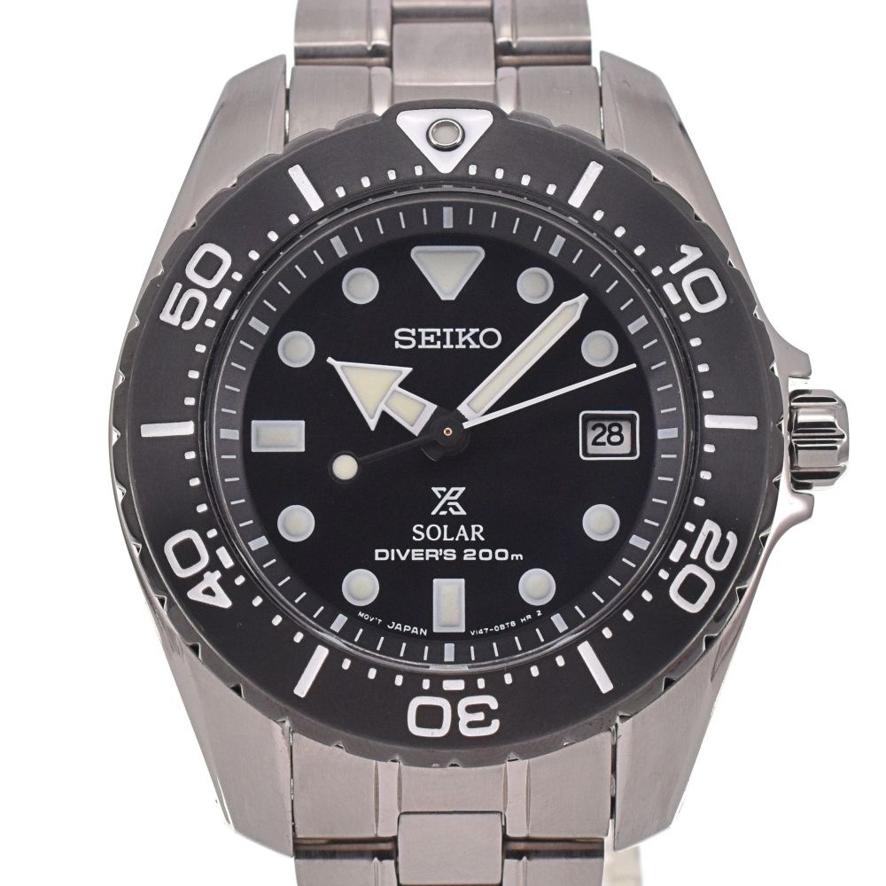セイコー SEIKO SBDN019|V147-0AW0 プロスペックス ダイバースキューバ ソーラー レディース E 139395