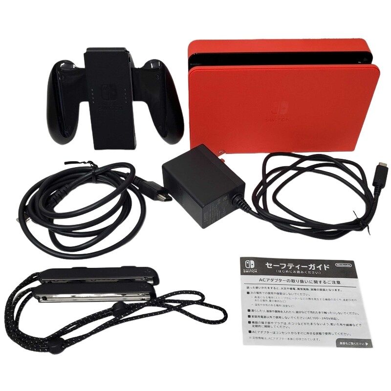  任天堂 Nintendo Switch ニンテンドースイッチ 有機ELモデル HEG-S-RAAAA ゲーム機本体 マリオレッド 本体(有機ELモデル) Nintendo Switch