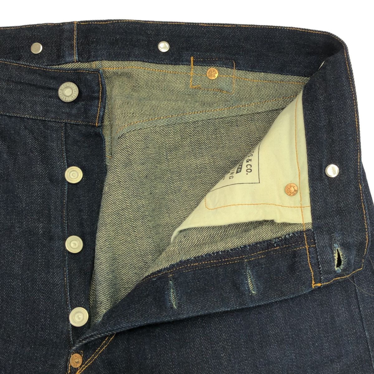 W32 90Sデッド新品LVC 125-0024 バレンシア工場 USA製 復刻 90sバレンシア(555)【バックル無】Levi's LVC 125-0024 リジッド
