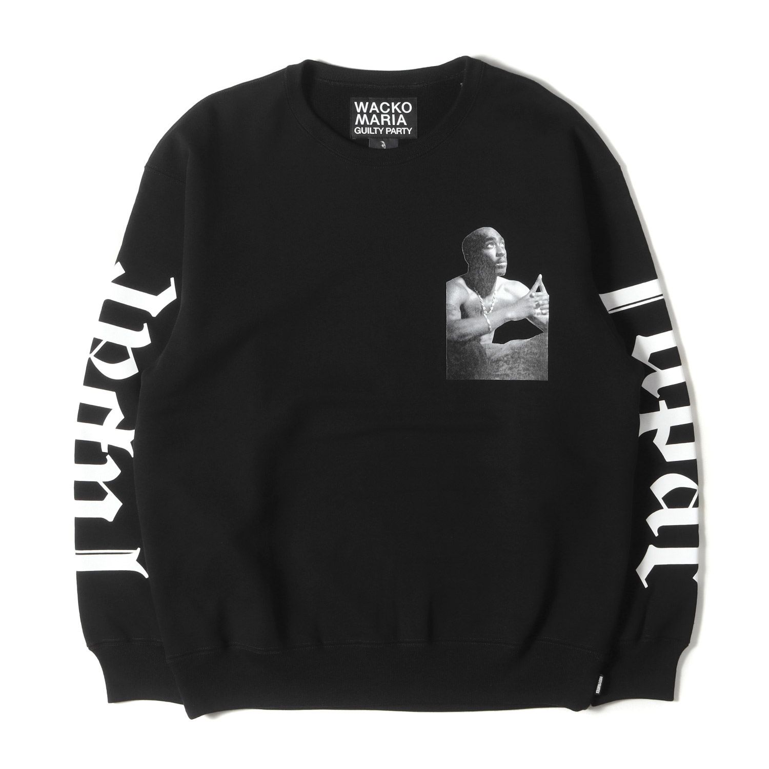 【美品】WACKOMARIA 2PACコラボ スウェット Lサイズ 新品 WACKO MARIA ワコマリア スウェット サイズ:L 23SS 2PAC フォト