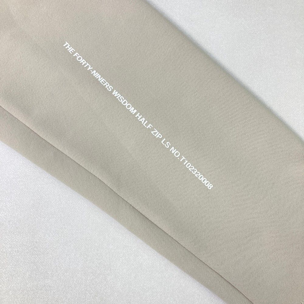 サイズ：L TFW49 ティーエフダブリューフォーティーナイン T102320008 長袖ハーフジップTシャツ  ベージュ系 [240101373206] ゴルフウェア メンズ ストスト DETACHABLE 2WAY JACKET | TFW49（ティーエフダブリュー