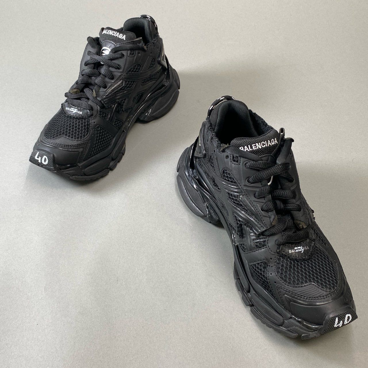 4j23 BALENCIAGA バレンシアガ RUNNER ローカットスニーカー シューズ