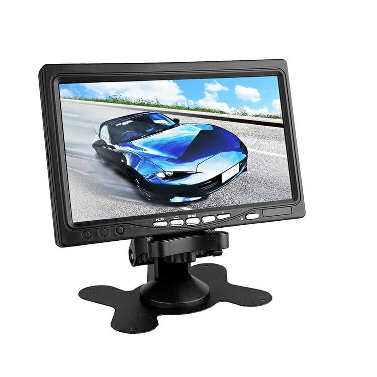7インチ 液晶モニター WSVGA液晶 HDMI|VGA|AV入力端子付 防犯カメラ 監視カメラ ディスプレイ org-ywx7hd02