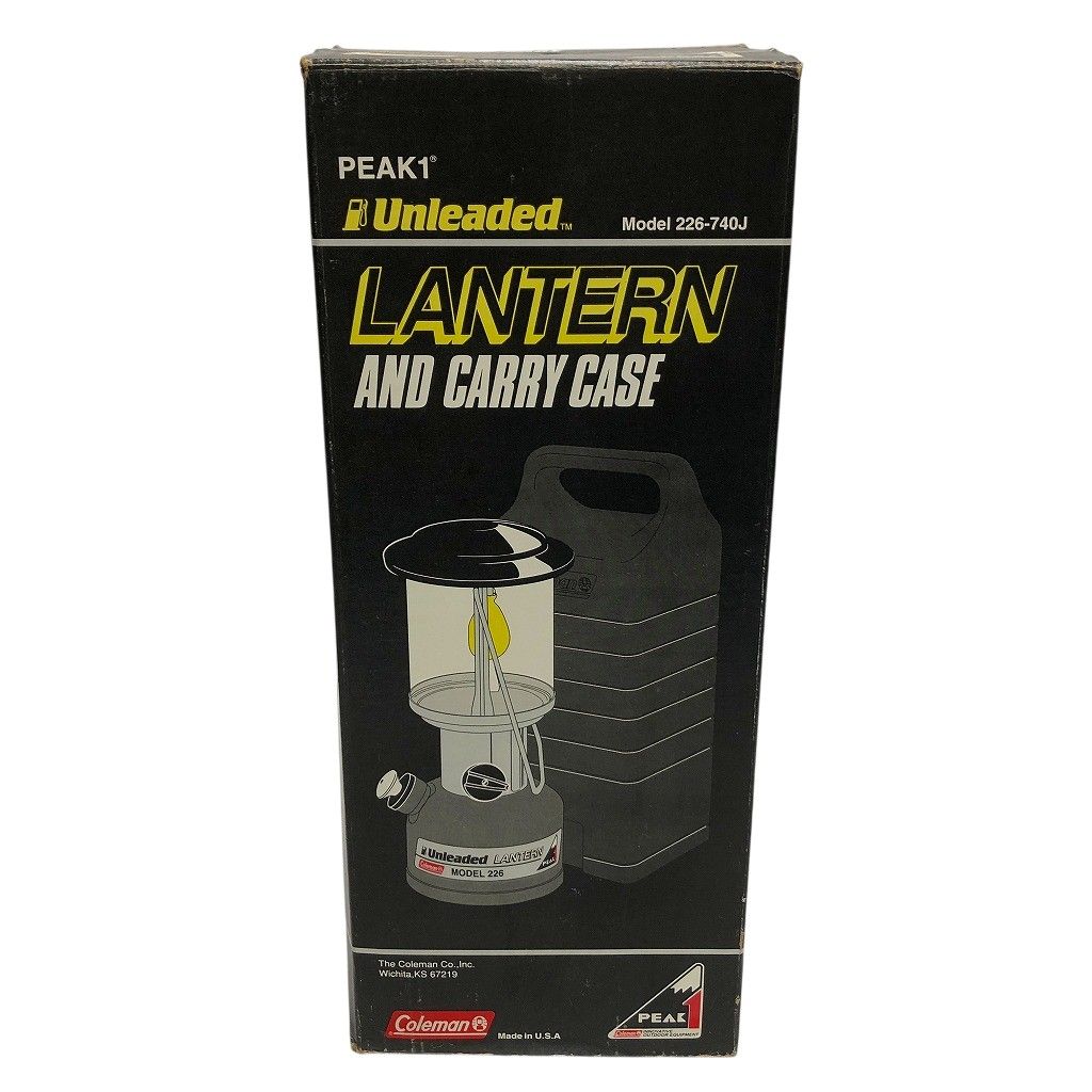 コールマン ランタン PEAK1 226-740J 未使用品 Coleman コールマン PEAK1 ランタン 226-740J 1994年 未使用 - メルカリ