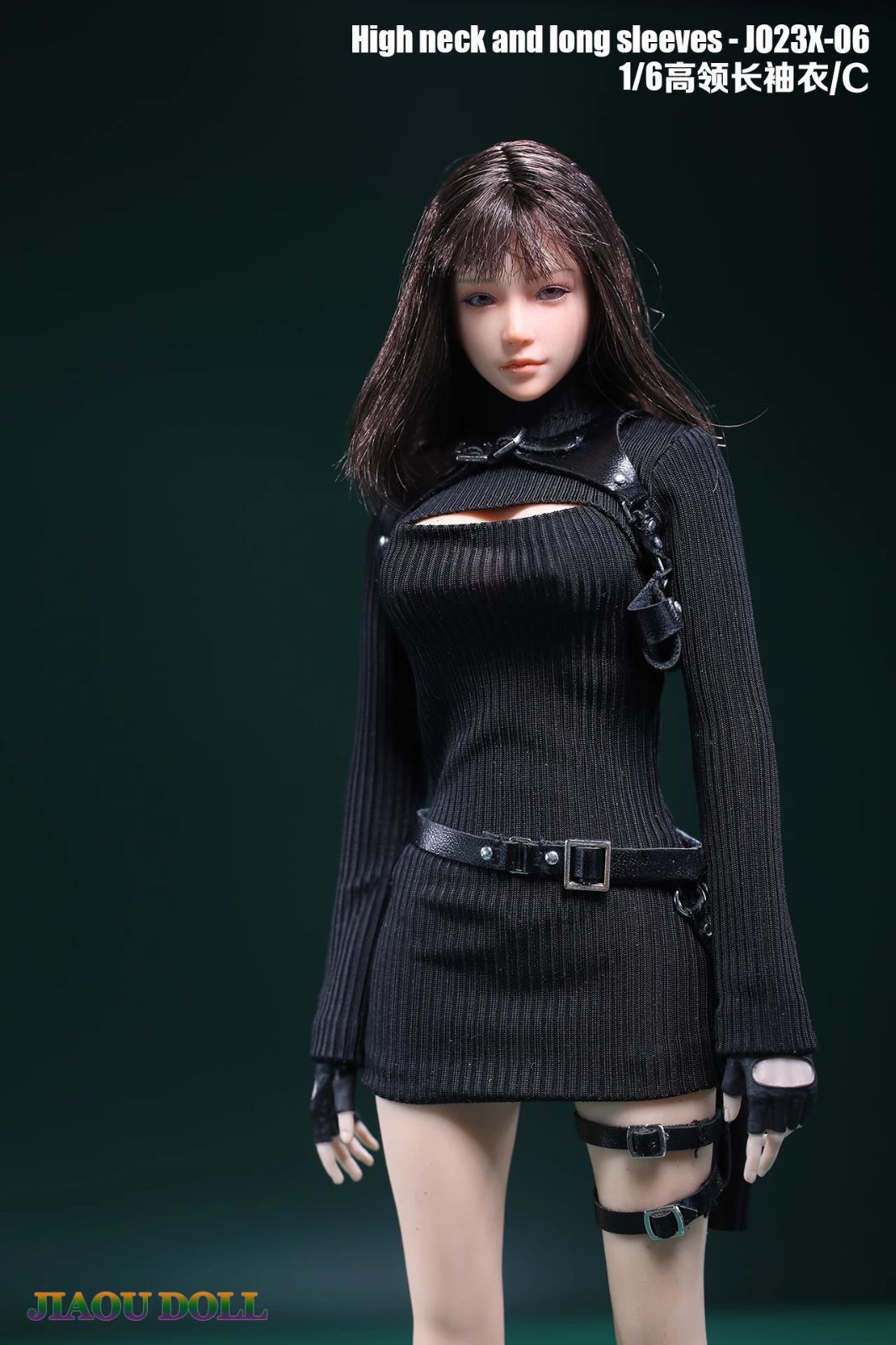 1/6 JIAOUDOLL 1/6スケール女性フィギュア用服装 タートルネック 