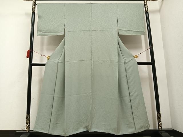 平和屋着物●上質な色無地　紋意匠　蕎麦切色　正絹　逸品　AABC1727ph 平和屋着物○上質な色無地 紋意匠 蕎麦切色 正絹 逸品 AABC1727ph