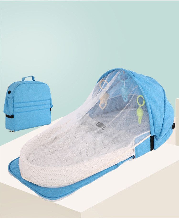 家族みんながほめています ベビーベッド 新生児用寝具 ポータブル 旅行ベッド 持ち運び便利 赤ちゃん