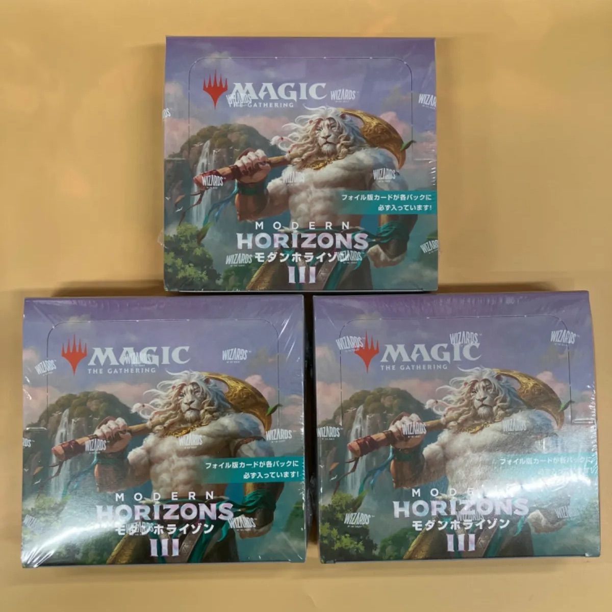 MTG モダンホライゾン3 プレイ・ブースター 10パックセット 日本語版 3BOX