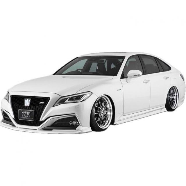 AIMGAIN 純VIP SPORT 220 クラウン RSグレード GWS224 AZSH20 ARS220 フロントアンダースポイラー FRP エアロ スポイラー エイムゲイン